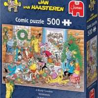 Kerstpuzzel JVH - Jan van Haasteren "kerstkriebels" 500 stukjes
