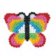 Hama midi strijkkralen vormpje VLINDER figuur / grondplaat voor normale strijkparels (strijkkralenbordje / legbordje dier butterfly), creatief cadeau idee voor kinderen, PASEN